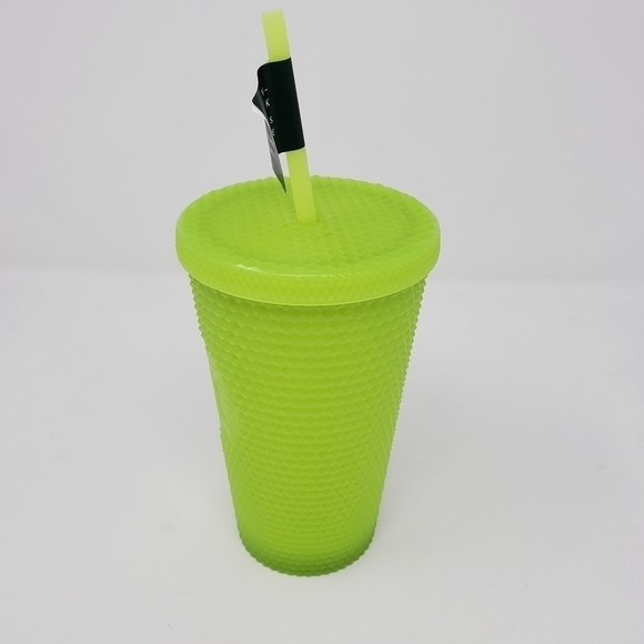 STARBUCKS NWT GLOW IN THE DARK GREEN 16 OZ TUMBLER HALLOWEEN SPOOKY COFFEE - Picture 2 of 11